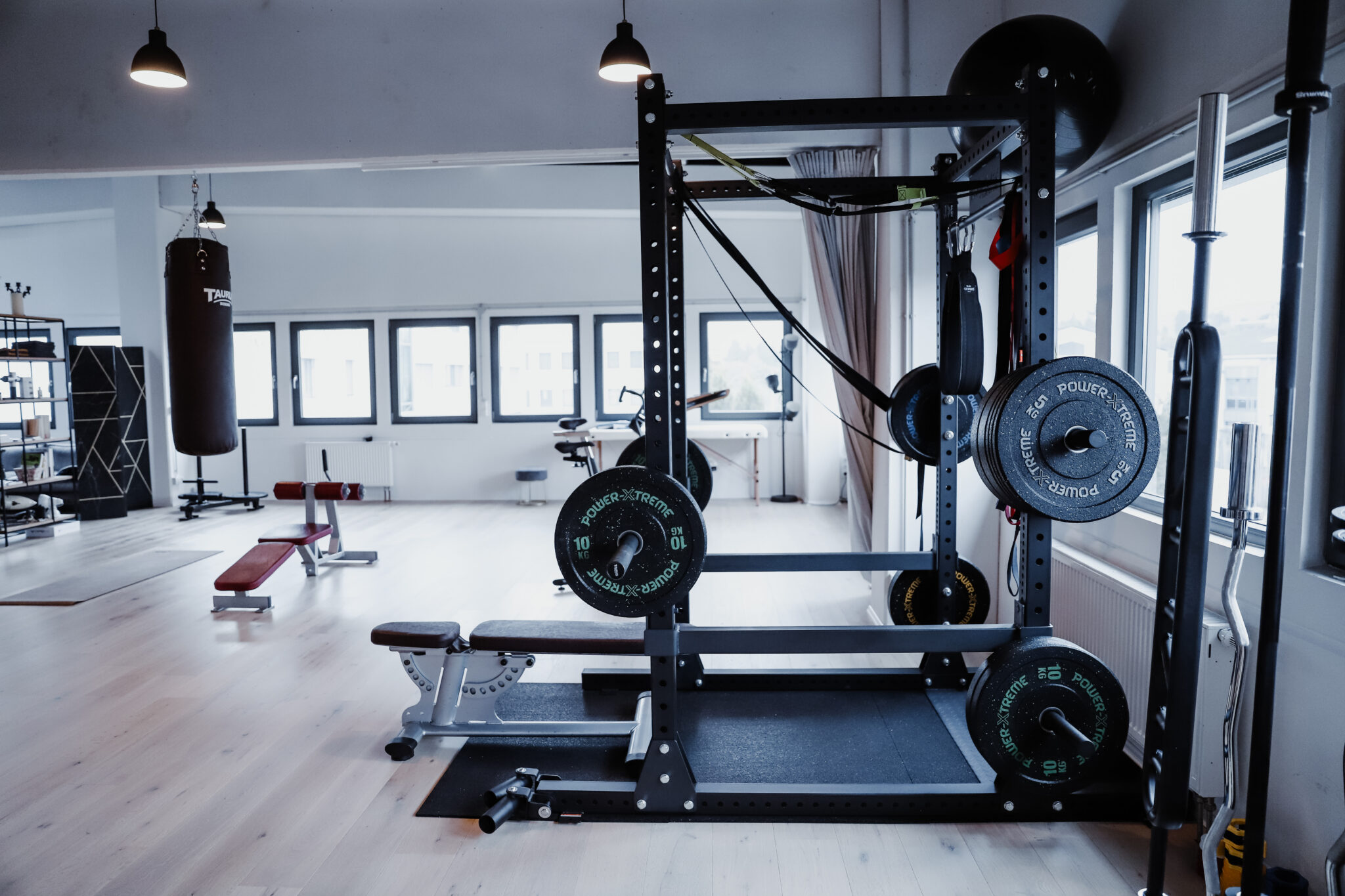 Der Trainingsbereich von Your Coach Bonn
